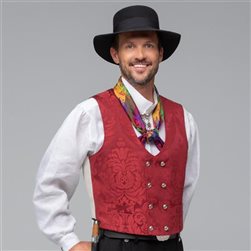 Jubileumsdrakt med rød vest og bukse